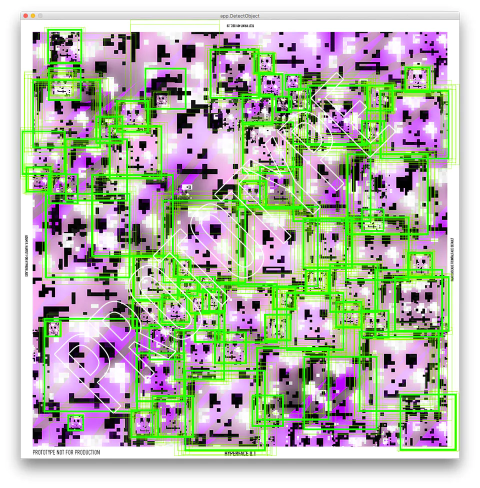 HyperFace OpenCV Prototype 